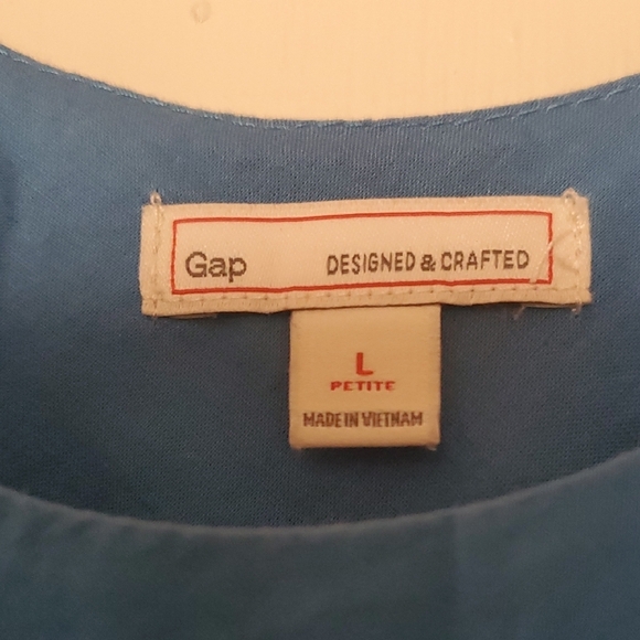 GAP Petite Blue Dress - Picture 2 of 5